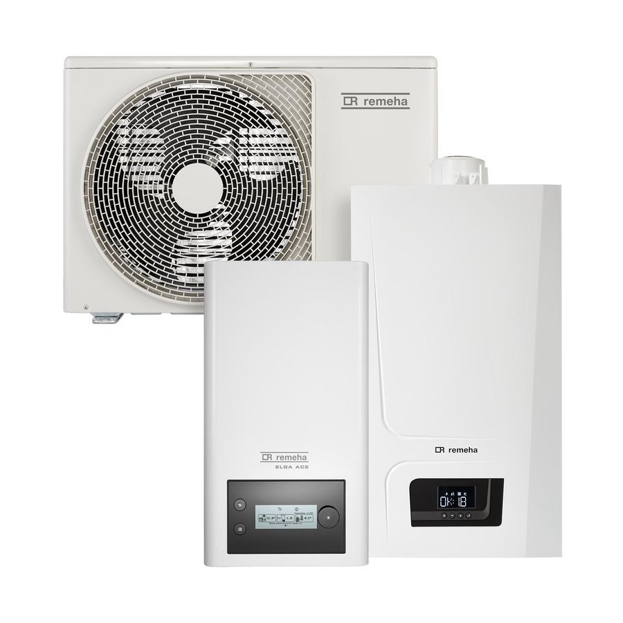 ACTIE Elga Ace 4kW+Tzerra Ace-Matic 28c CW4 concentrisch 60/100