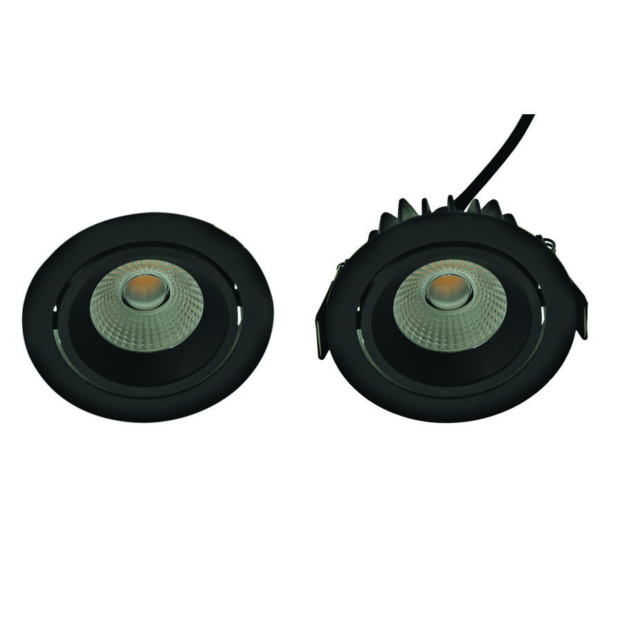 LED Spot Round Flat 80mm 750lm 827 PH C BL