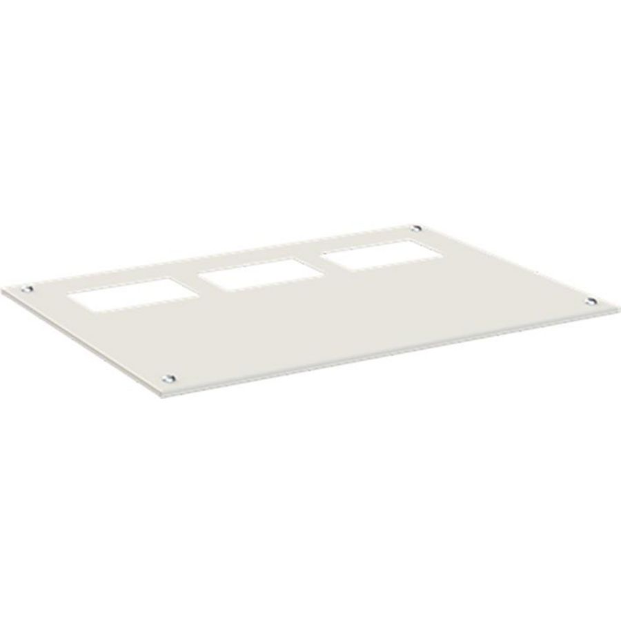 Dakplaat t.b.v TZ kabelinvoerpl. BxD 859x625mm