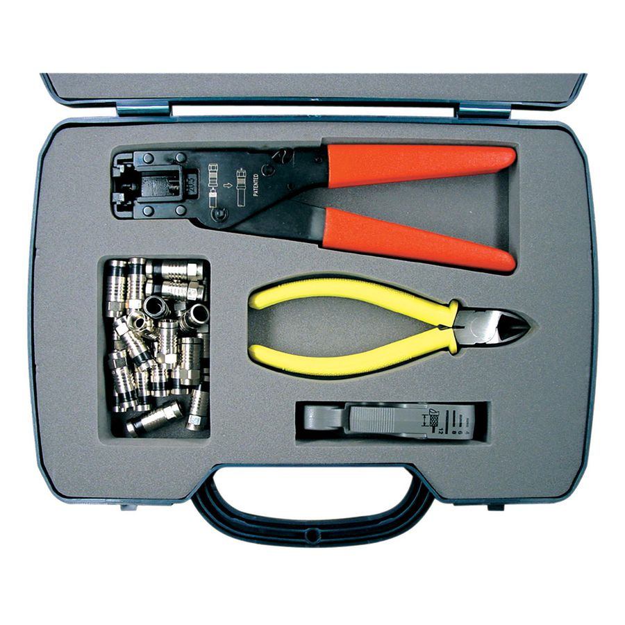 Assortiment voor het waterdicht verwerken van Coax 12 F-Conn