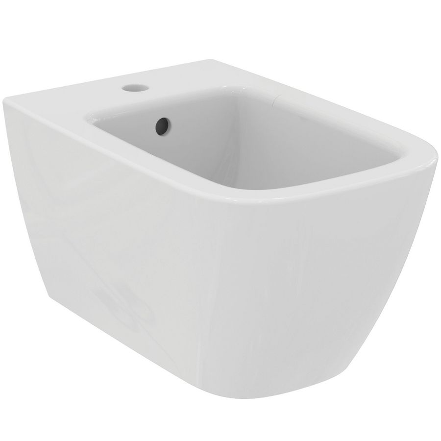 Wandbidet I.LIFE-B met kraangat + overloop wit