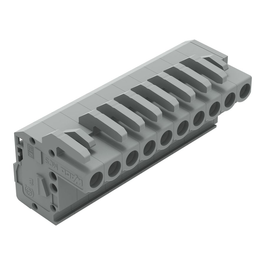 1-draads FE steker HA 2,5mm² grijs 232-110/026-000 VVE=50