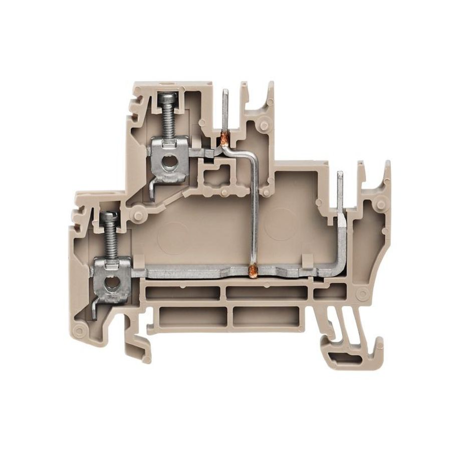 Klemrail d.beige 2.5mm² 25 1027410000 VVE=50