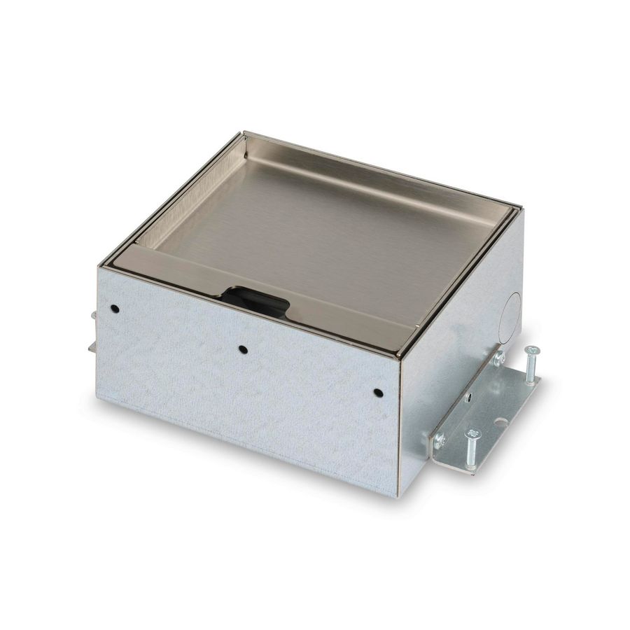 SERVICEBOX 3.0 2x 230V RA RVS deksel 15mm inleg