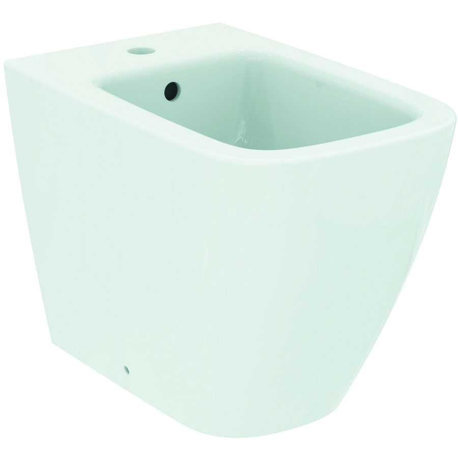 Staand bidet btw m. kraangat m. overloop glanzend wit sg i.life b
