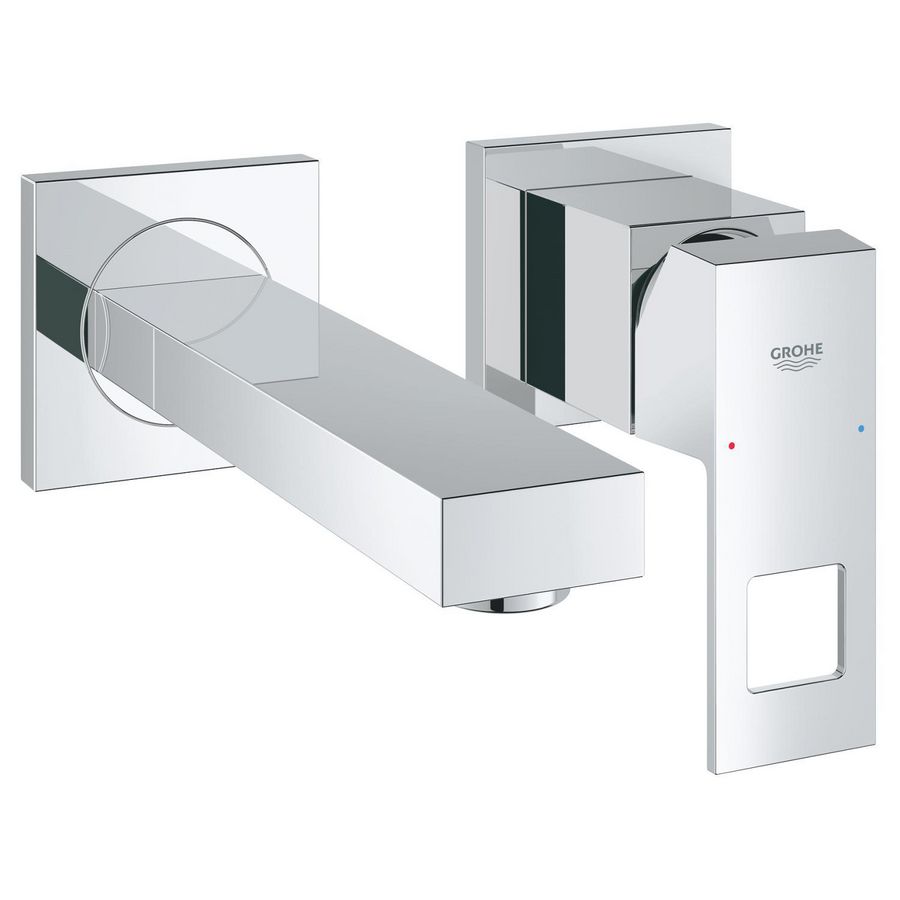 Eurocube afbouwset v.wastafelmengkraan chroom 19895000