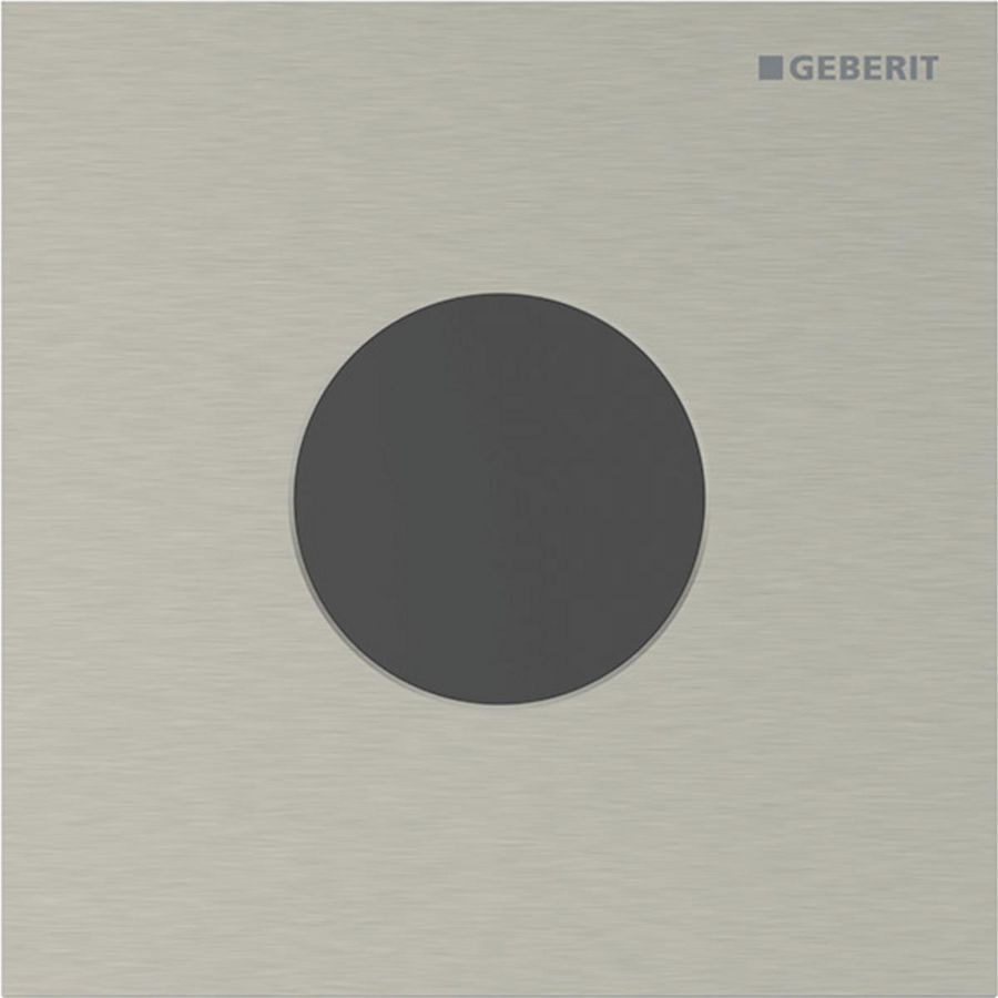 Urinoirsturing 230V type 40 ROUND Nikkel geborsteld easy-to-clean.