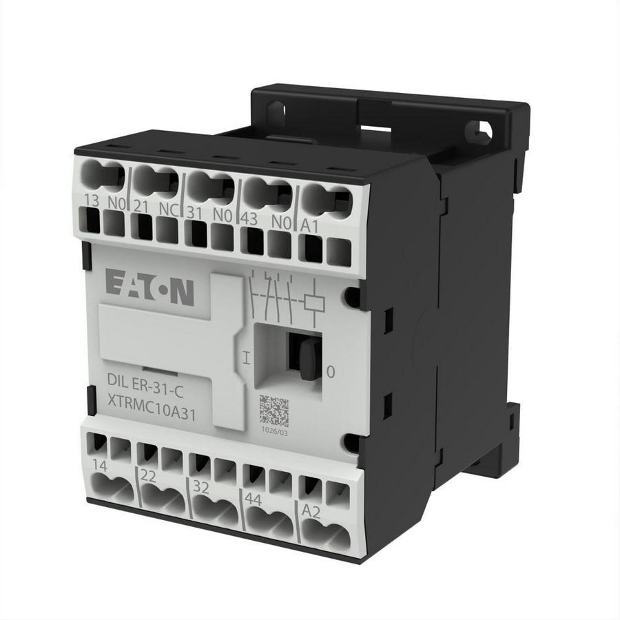 Mini hulprelais DILER-31-C(230V50HZ,240V60HZ) 3m 1v veerklem