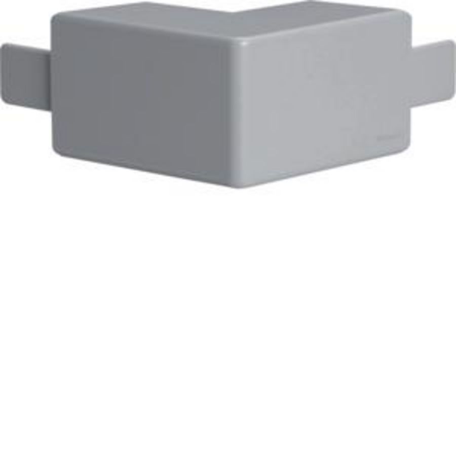 Buitenhoek voor goot 20x35/36mm LF grijs