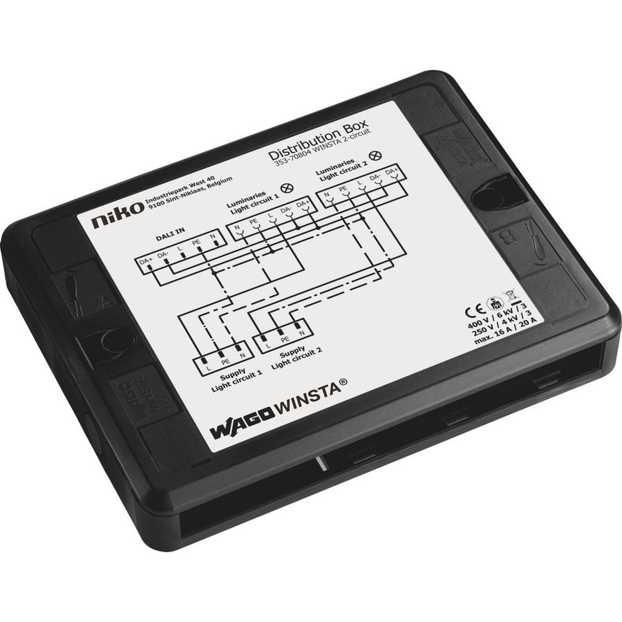 WAGO WINSTA verdeeldoos serie P47/P48 DALI-2
