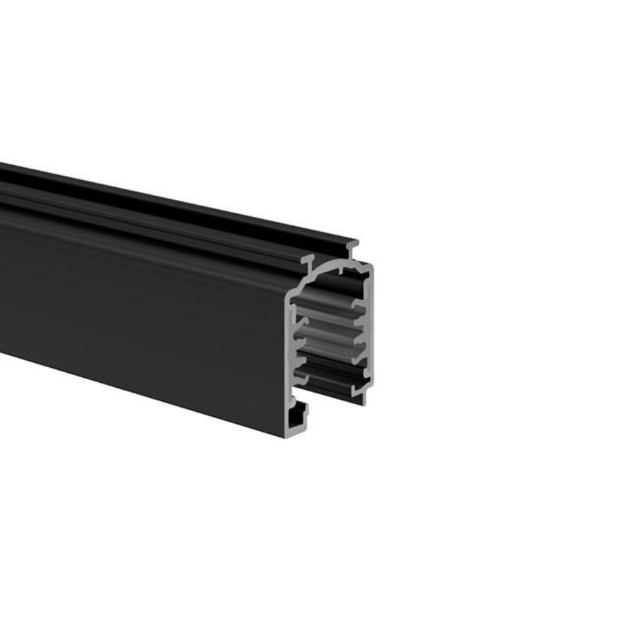 Spanningsrail ONE TRACK 1000mm 3F 9000B-1/B-ST zwart
