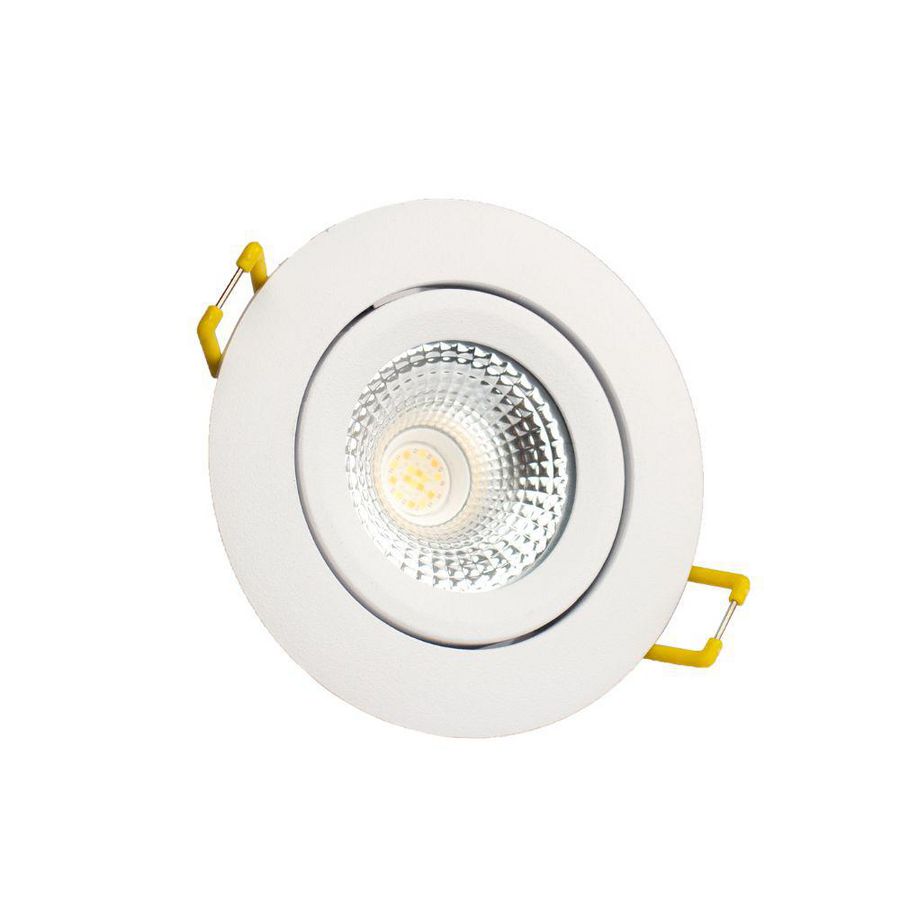 Spot Ø82mm rond wit 5W RGBTW Dimmit