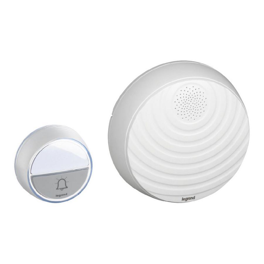 Gongenkit batterij wit IP44