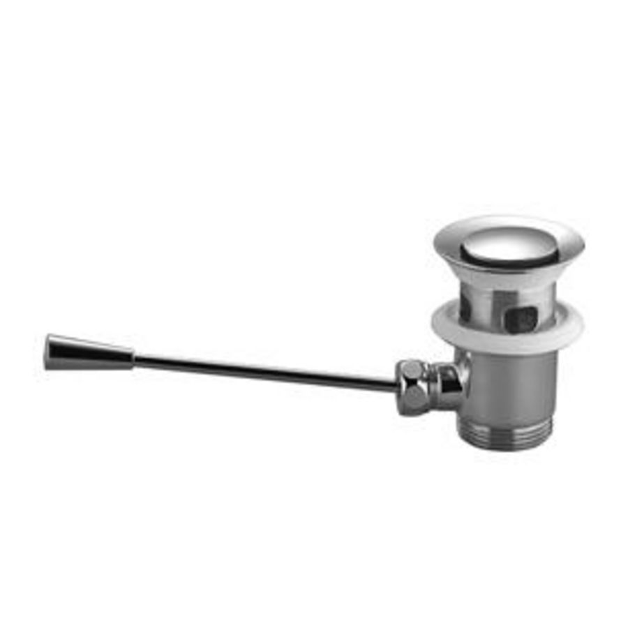 Afvoergarnituur overk. art. mat zwart