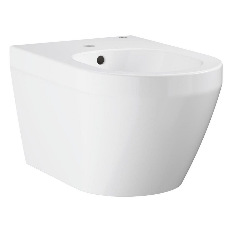 Euro Ceramic wandbidet incl. kraangat + overloop