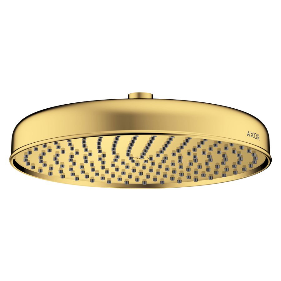 AXOR Archivio Hoofddouche 240 1 straalsoort met EcoSmart Polished Gold Optic