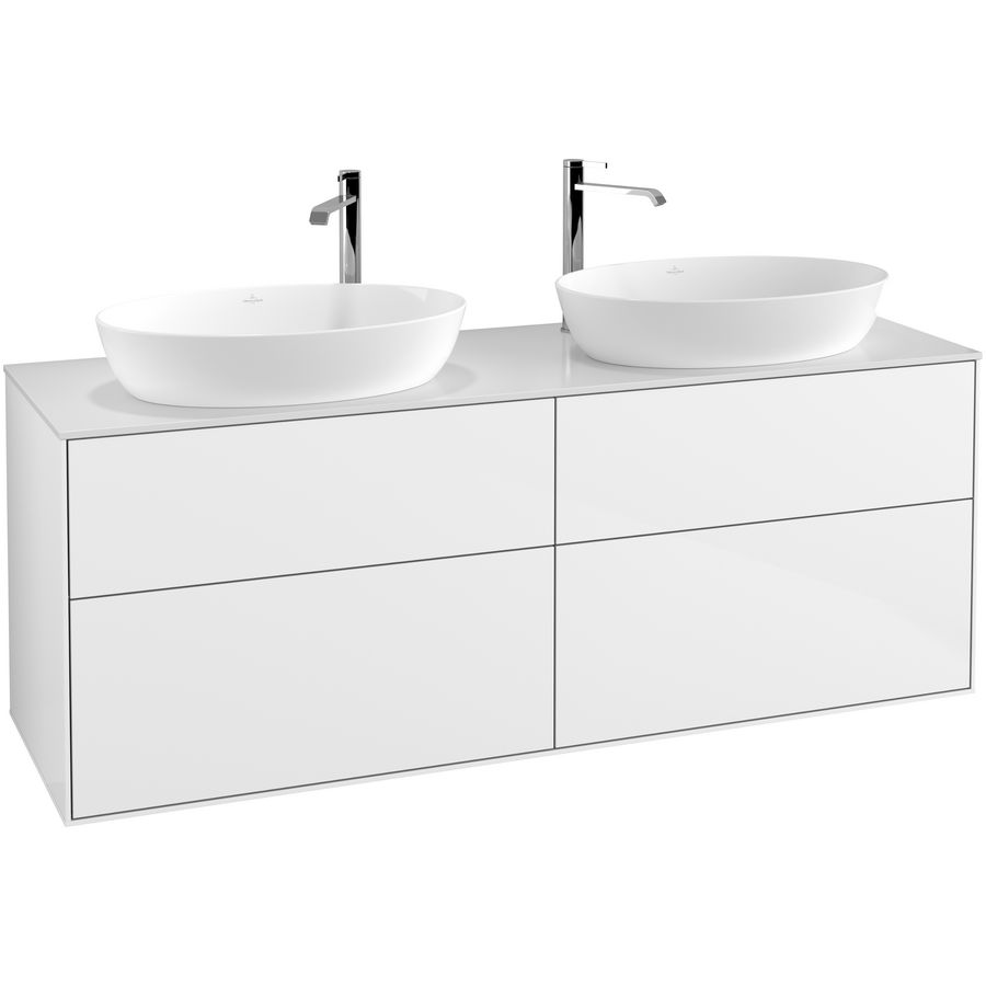 Wastafelonderkast Finion 1600x603x501mm G.White.L G96100GF