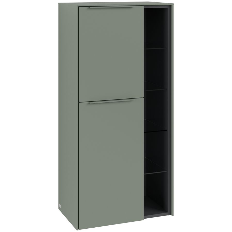 Middenkast SUBWAY 3.0 574x1200x362mm Soft Green C59802AF greep monochroom