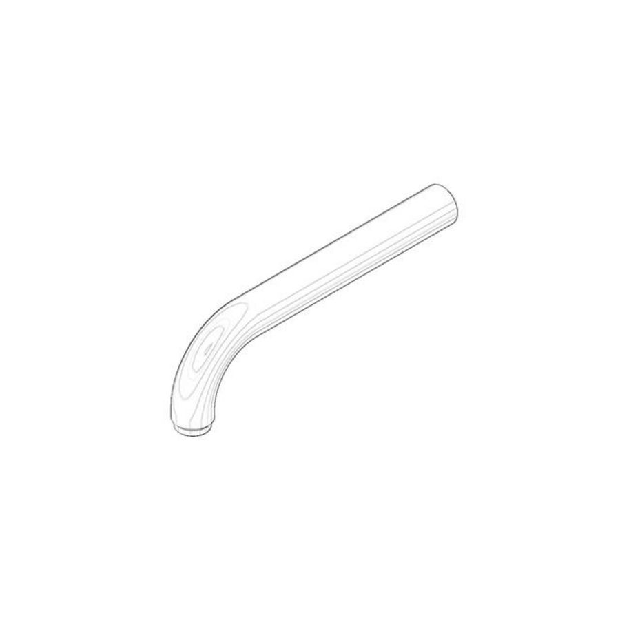 Uitloop 223,5x34x24,5mm chr 04282507810-00