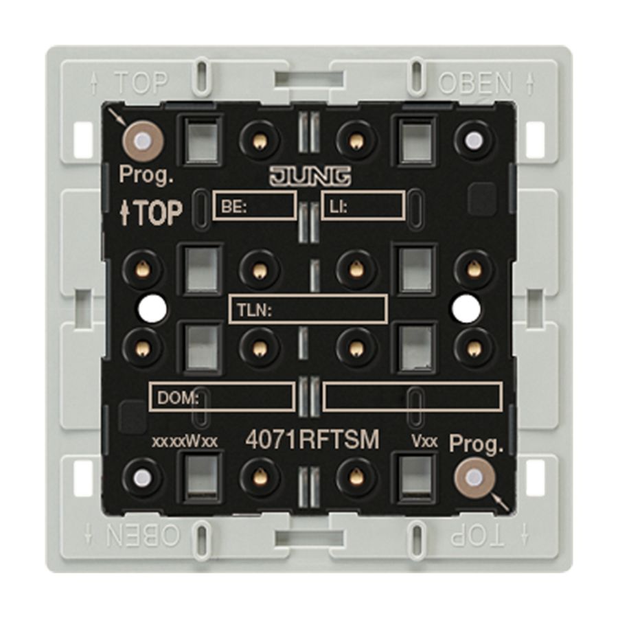 Tastermodule 1-voudig KNX RF