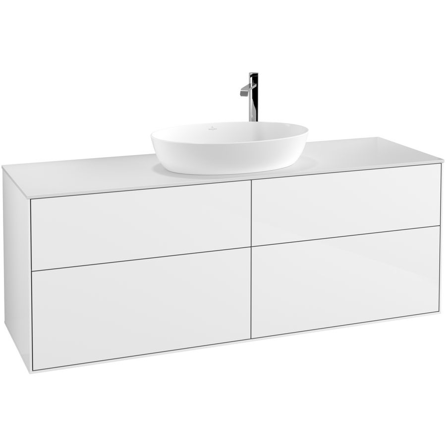 Wastafelonderkast Finion 1600x603x501mm G.White.L G97100GF