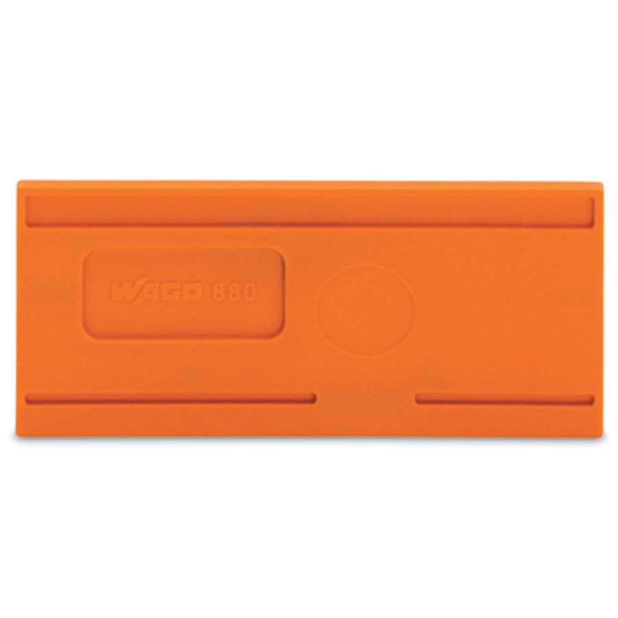 Scheidingswand 2mm oranje 880-329 VVE=25