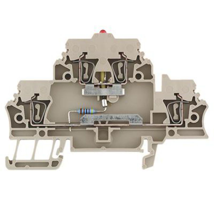 Doorvoerklem d.beige 2.5 1690010000 VVE=50