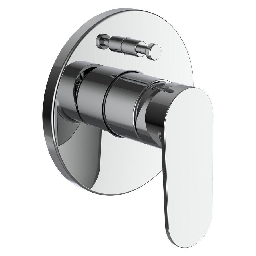Set Voor Inbouw Bad/Douche Mengkraan Simi diverter chroom