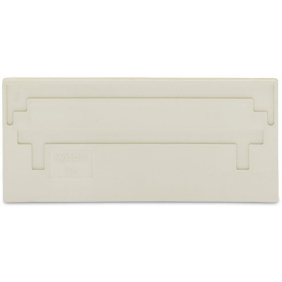 Scheidingswand 2mm li.grijs 284-331 VVE=25