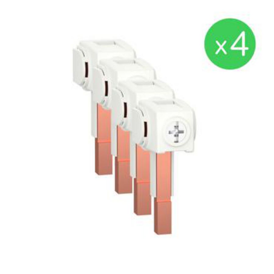 Set a 4st. stiftaansluitklemmen Mono Acti9