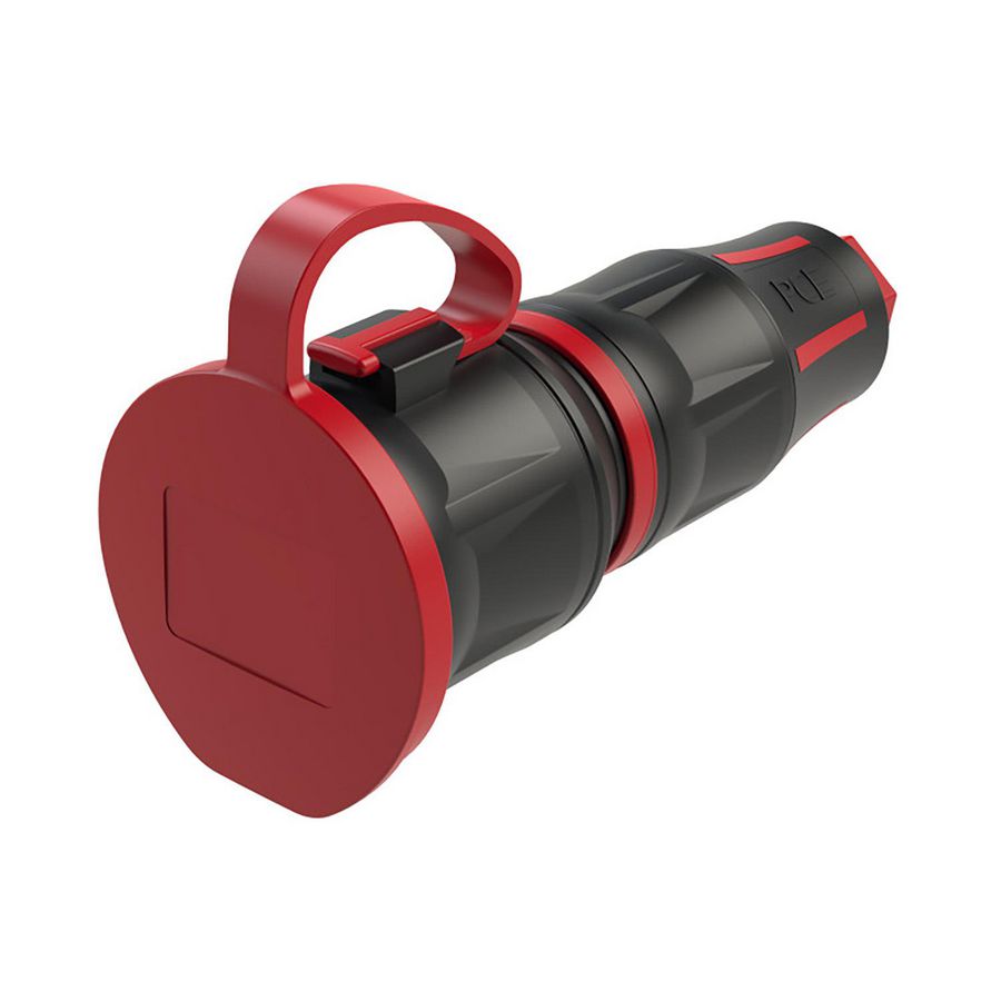 Koppelcontactstop randaarde kap TopTaurus2 zwa/roo polyamide VVE=10