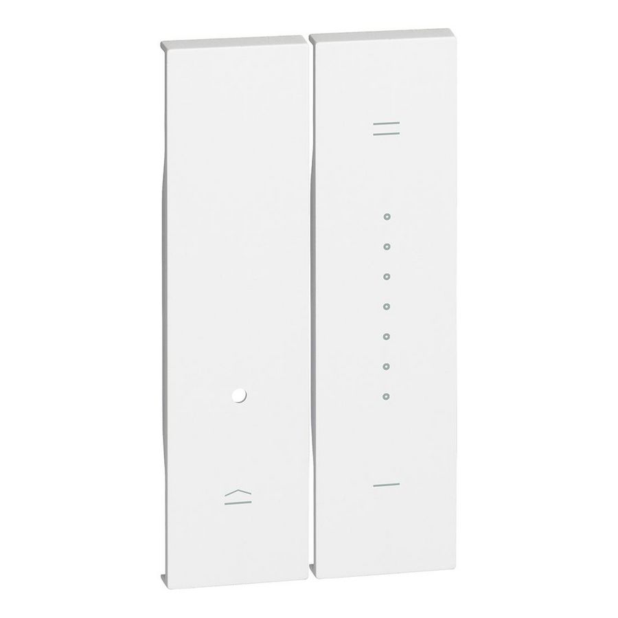 Toets dimmer wit 2 modulen LivingNow
