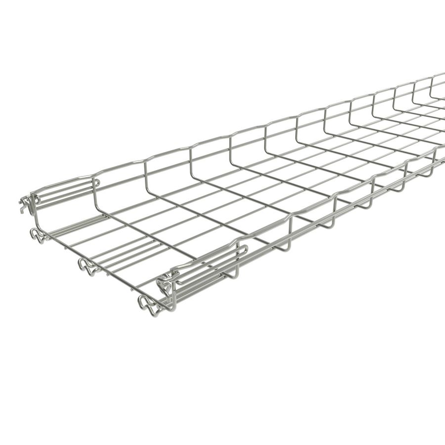 Lengte a 3m. Draadgoot Fasclic + 54/300 RVS 304L