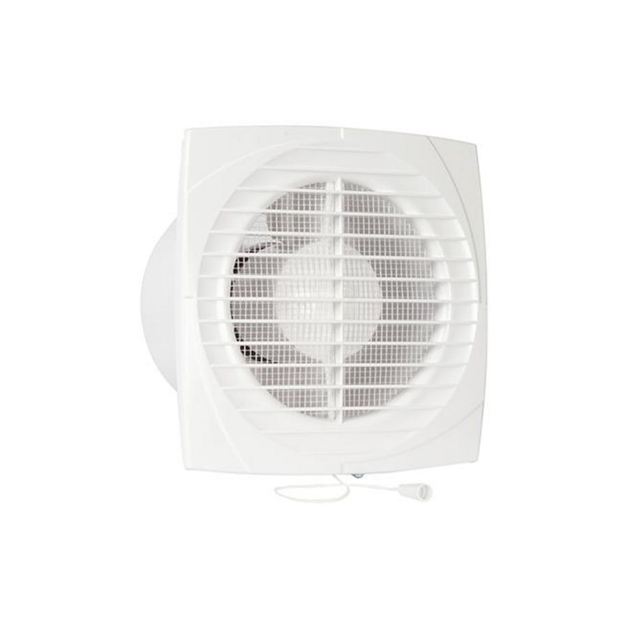 Badkamer-/ toiletventilator DVT 125 wit