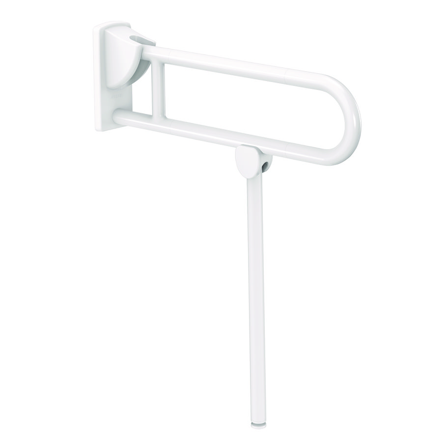 Closetbeugel opklapbaar + hulppoot Ø32 650mm 5162N