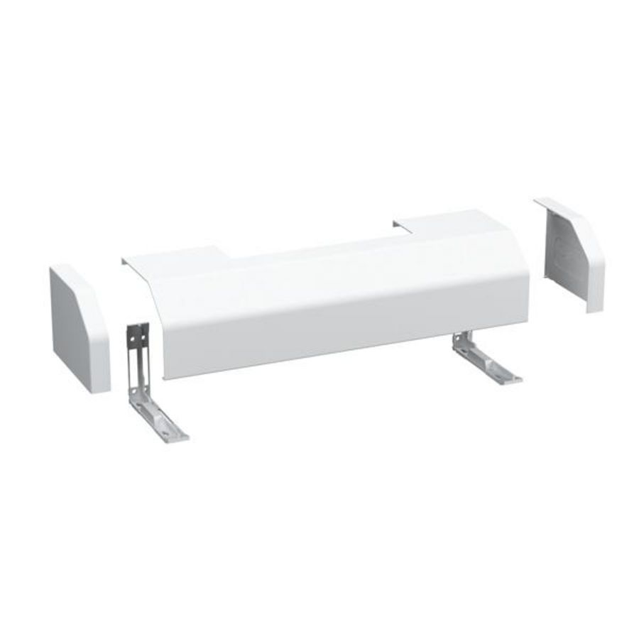 Afdekkap rangeerkanaal GGK RK afdekkan. 110x150 1,3m RAL9010