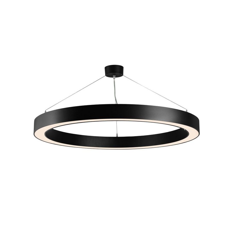 Plafond-/wandarmatuur NILO 800mm dir./indir. 3K DALI zwart