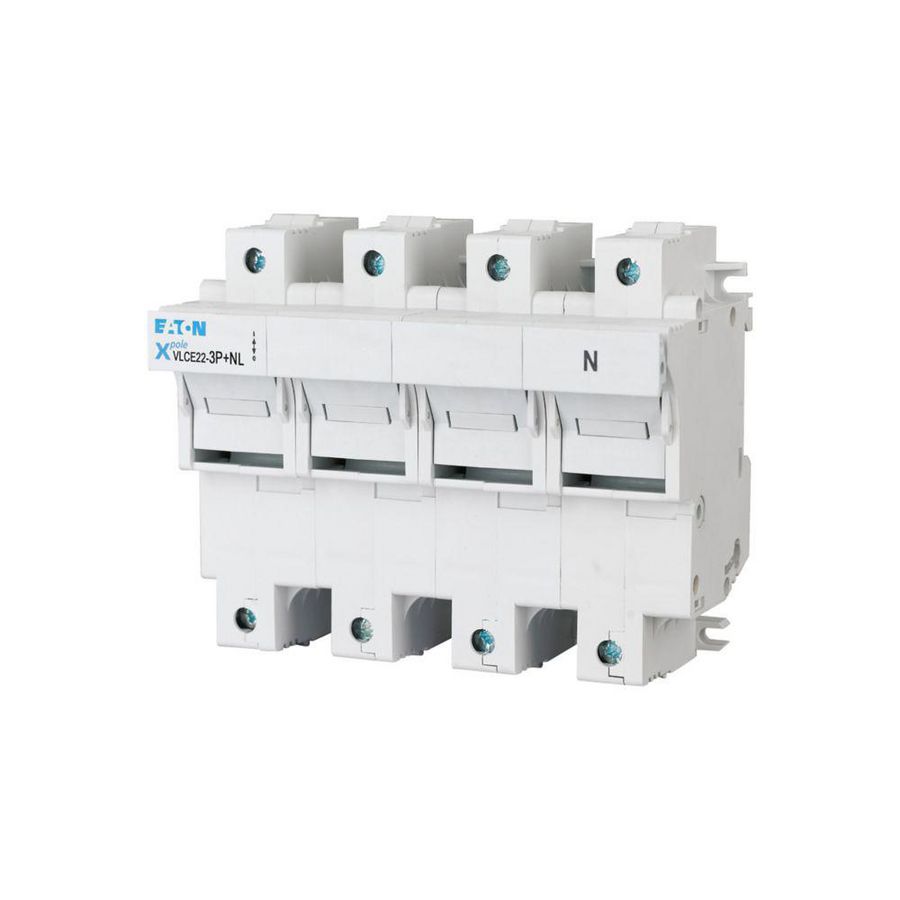 Zekeringlastscheider, 100A, 3Np, gr. 22x58 Eaton