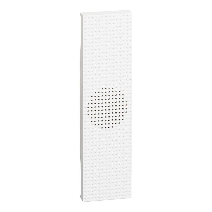Sierplaat bel wit 1 module voor bel LivingNow