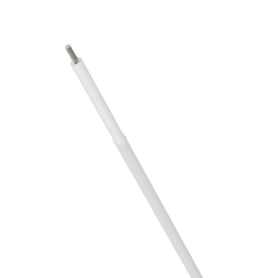 Haspel a 500m. temperatuurbestendige kabel OLFLEX HEAT 180 SiF/GL 1X10mm² wit