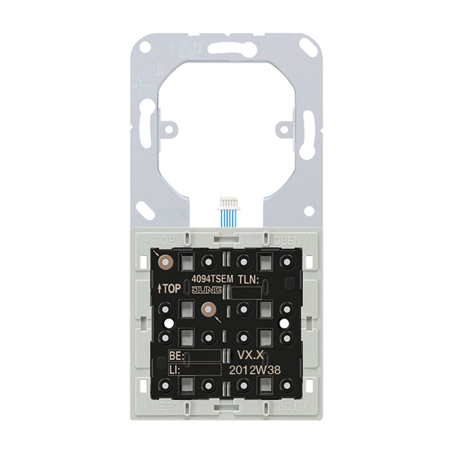 Tastafdekking uitbreidingsmod universeel 4-voudig KNX