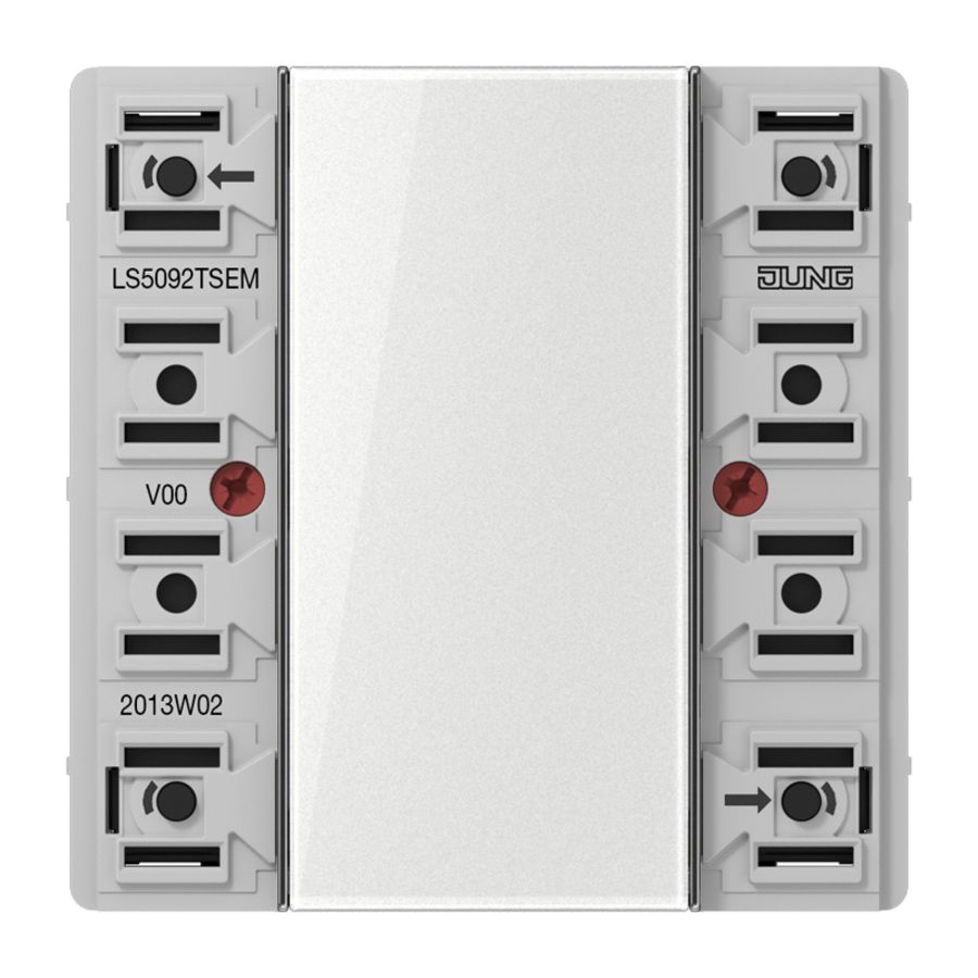 Tastersensor uitbr. module universeel 2-voudig LS KNX