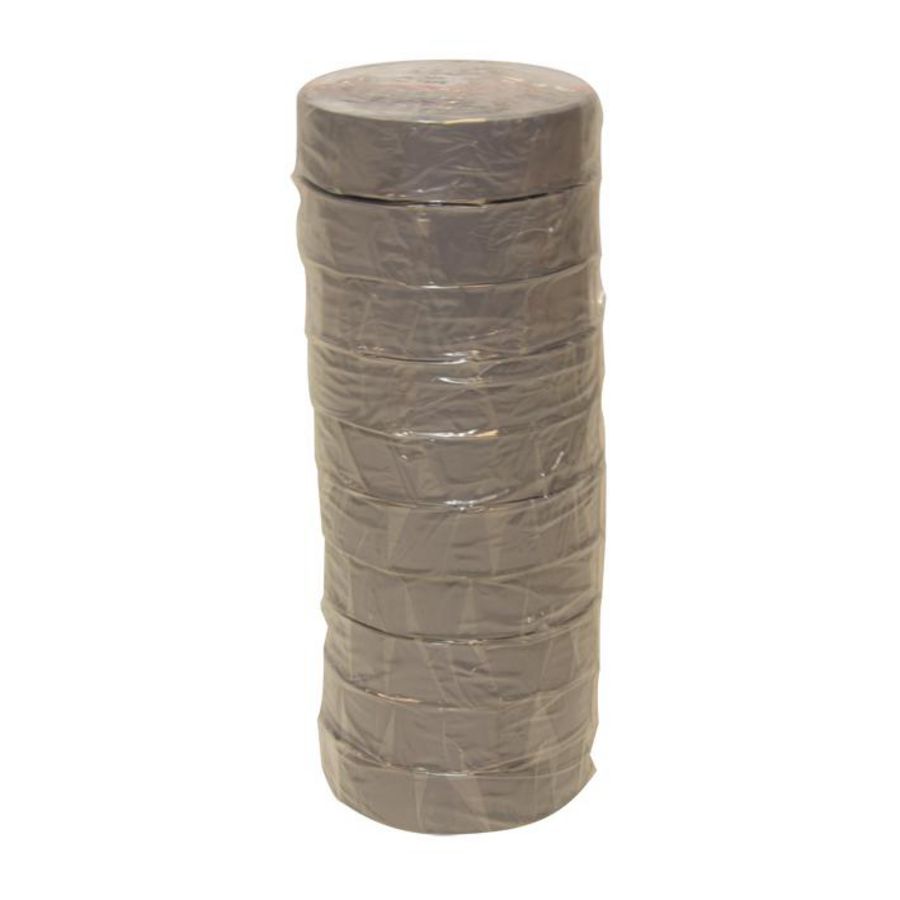 Zelfklevende tape HPX isolatietape VDE PVC 19mmx20m Grijs