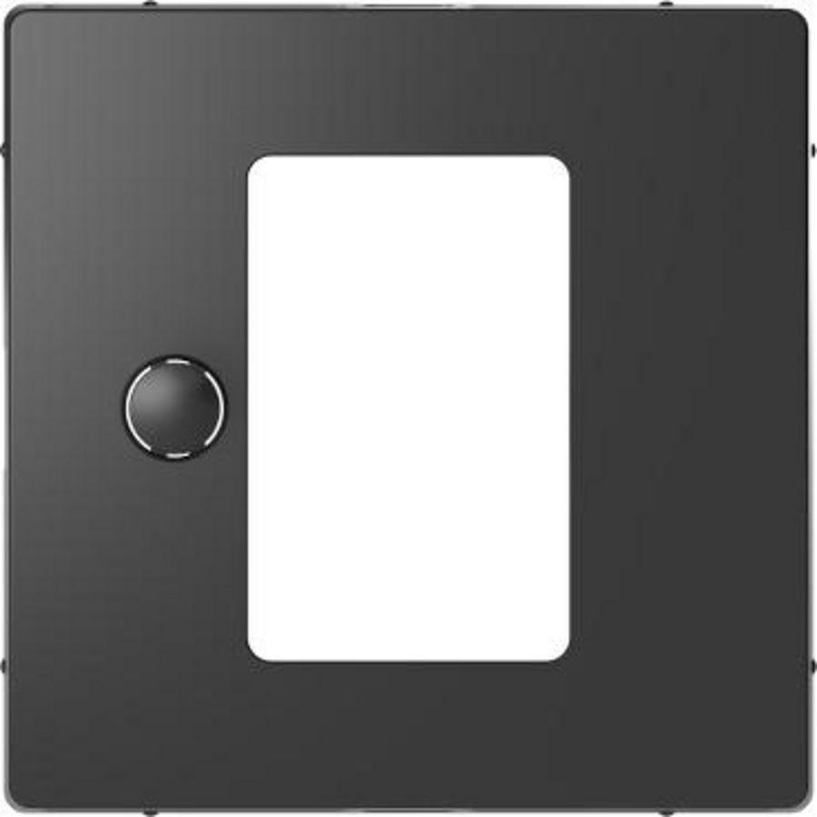 Centraalplaat tbv Touch display Antraciet SysD