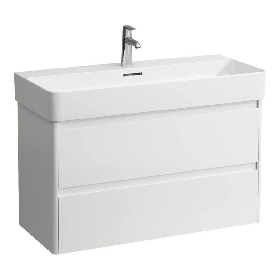 Vanity Unit 920x400x515mm White Glossy H4114121082611