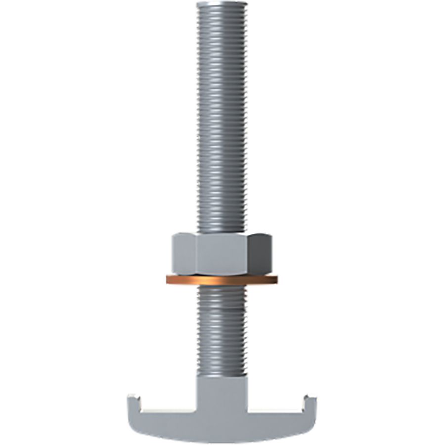 Verbindingselement profielrail haakbout CU 10 L=80 VVE=10