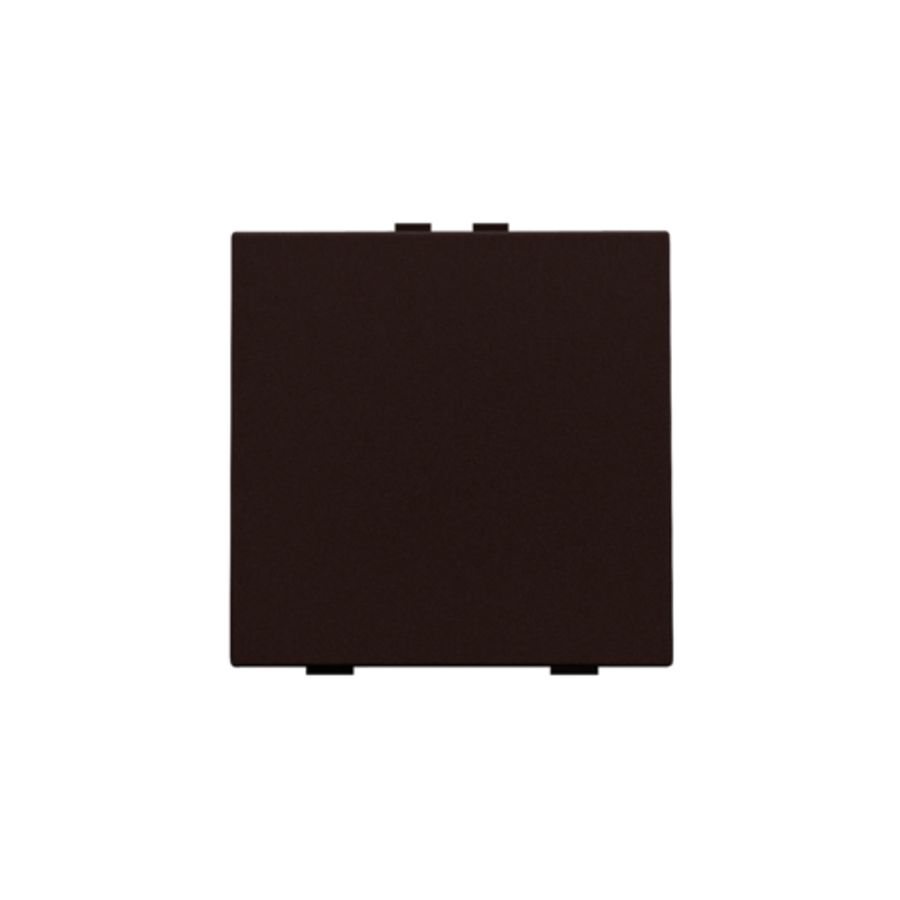 Enkelv. drukknop Home Control dark brown