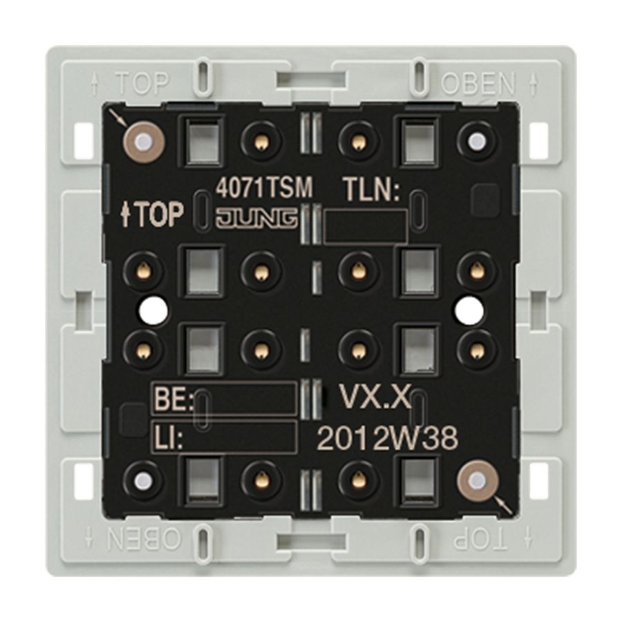 Tastermodule standaard 1-voudig KNX