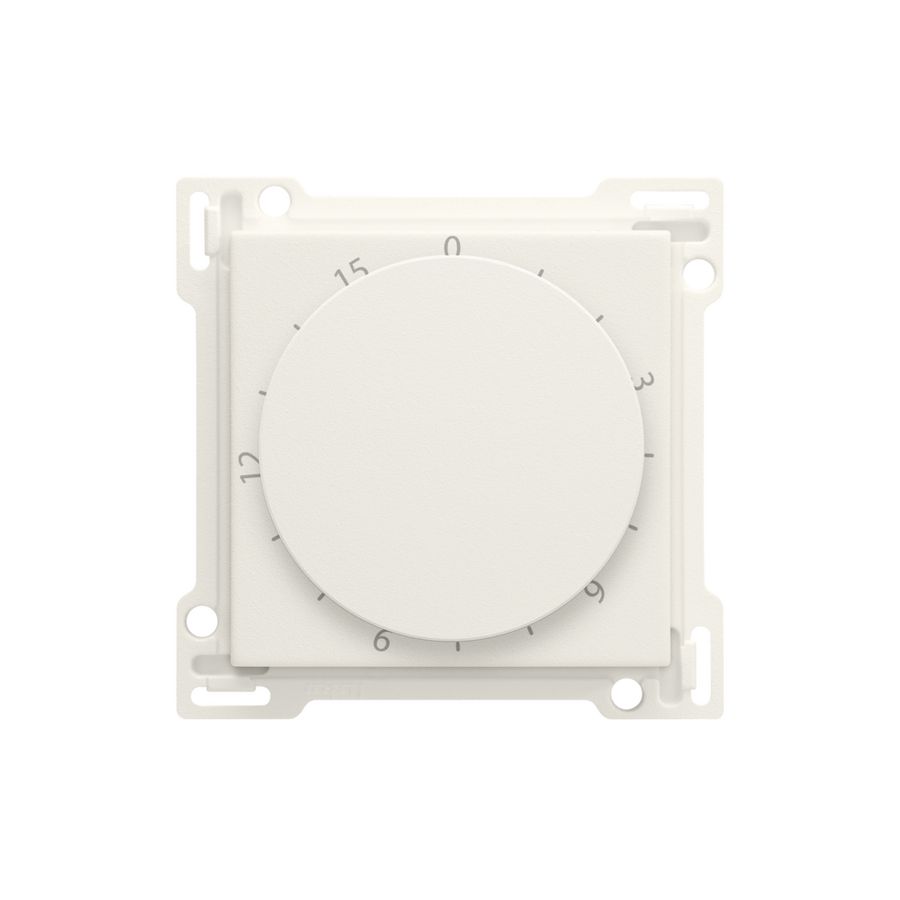 Afwerkingsset voor timer regelbaar tot 15 min. cotton white textured