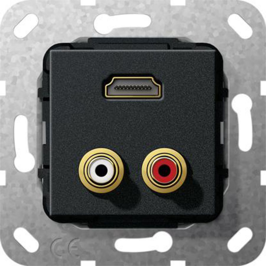 C-Audio HDMI verloopkab. Basiselement zwart m